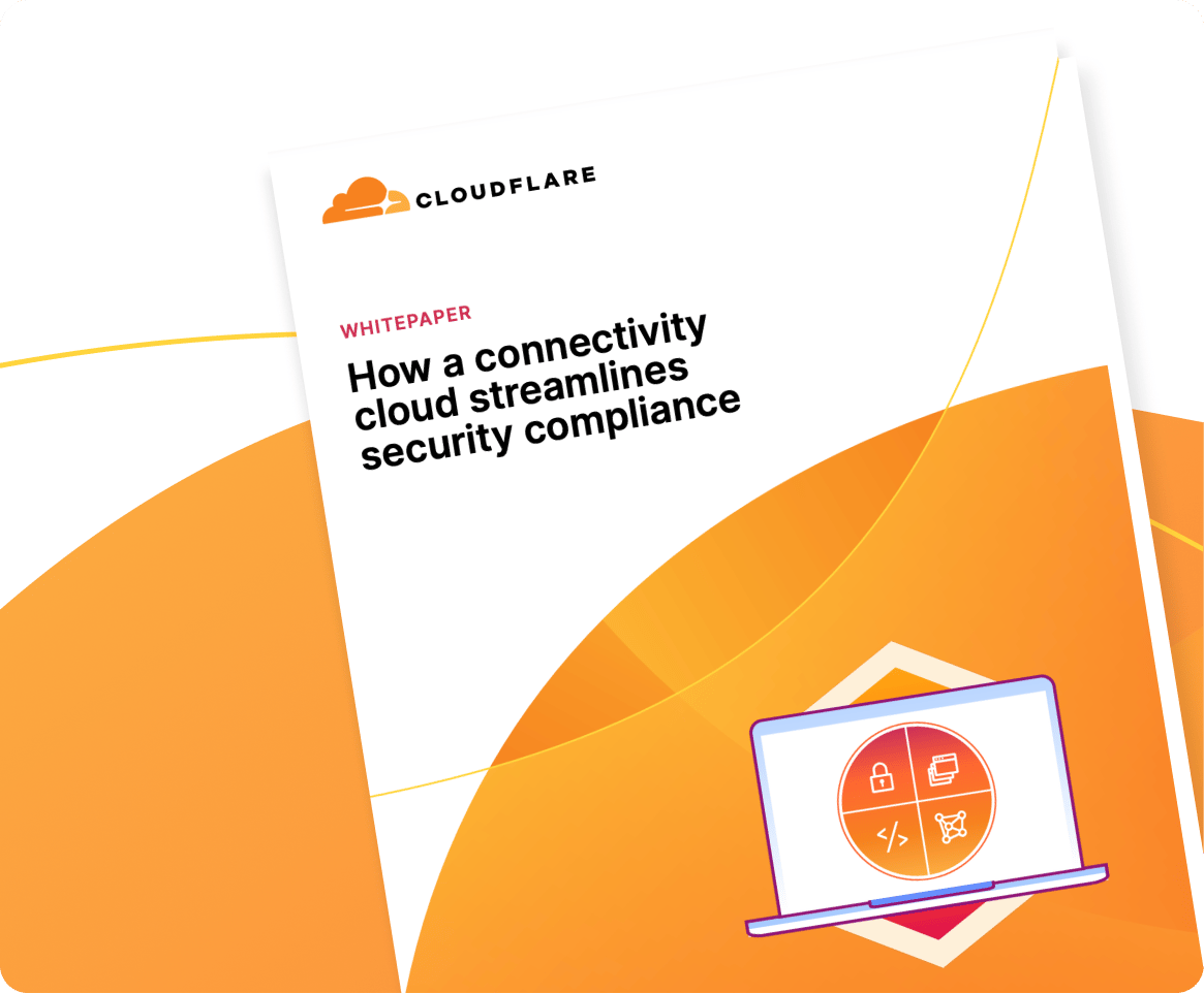 How a connectivity cloud streamlines security compliance whitepaper cover illustration