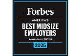 2025 Forbes America's Best Midsize Employers 